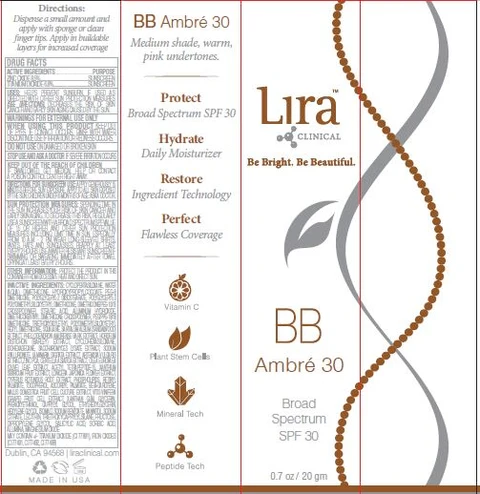 BB Ambre 30 BS SPF30 포장