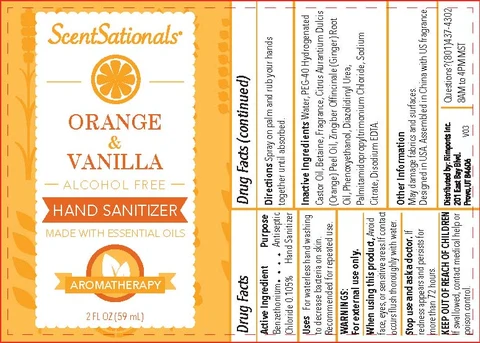 Hand Sanitizer packaging