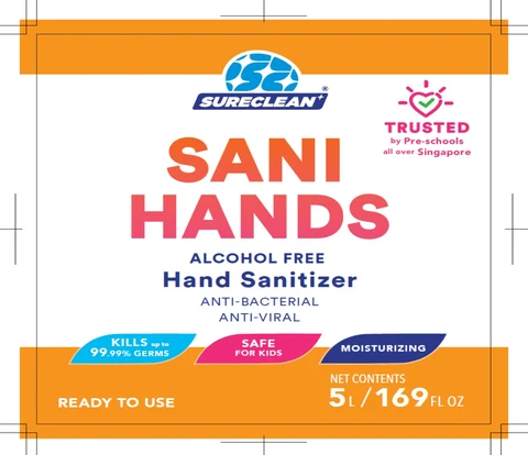 Sanihands 포장
