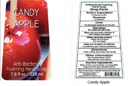 Candy Apple Anti Bacterial Foaming Hand 포장