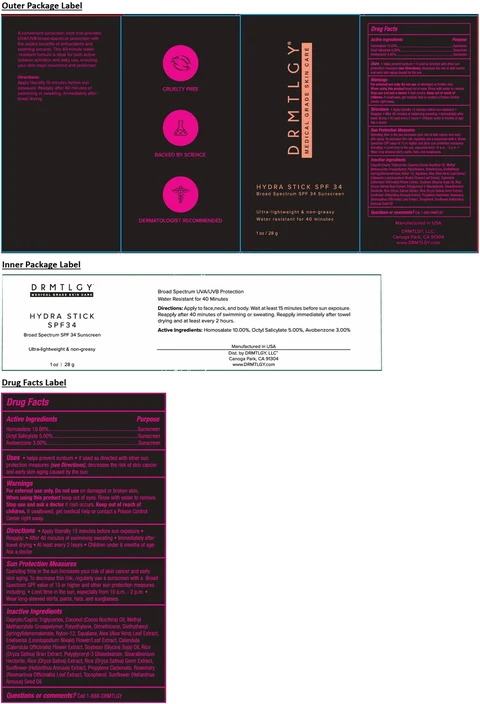 HYDRA SPF 34 packaging