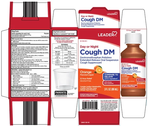Leader Cough DM packaging