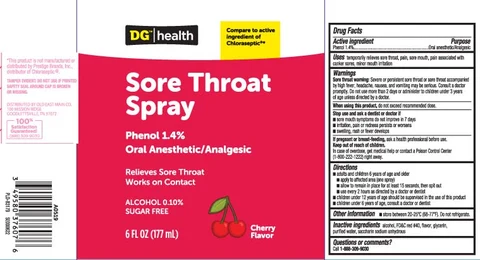 Sore throatcherry packaging