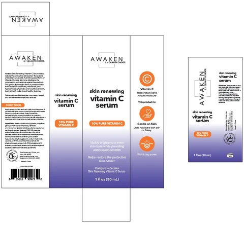 Skin Renewing Serum packaging