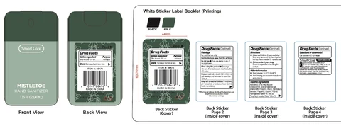 Smart Care Hand Sanitize Mistletoe 포장