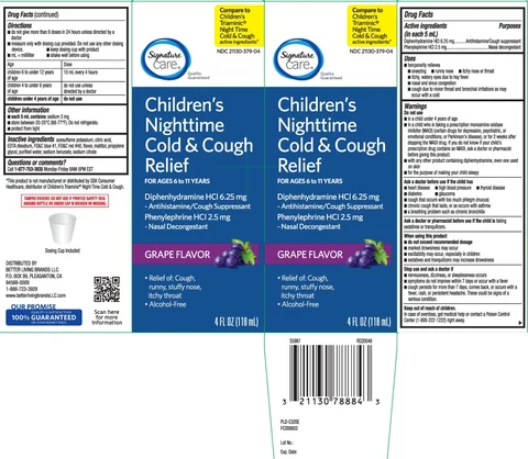 Childrens Cold and CoughNighttime packaging