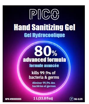 Hand Sanitizer packaging