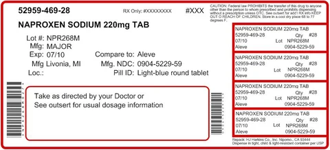 all day relief packaging