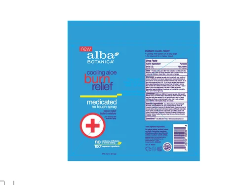 AL0040600 Alba Cooling Aloe Burn Relief 포장