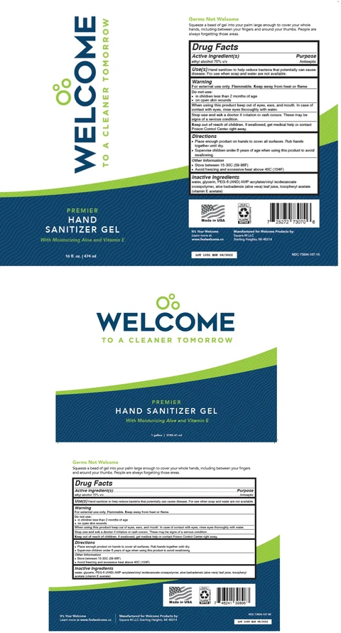 WELCOME packaging