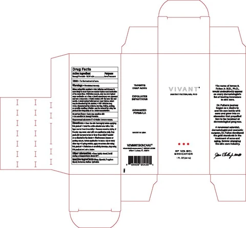 Vivant BP10% Gel Medication 포장