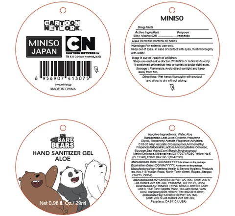 Hand Sanitizer packaging