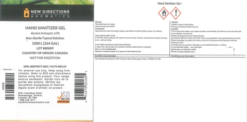Label_Hand Sanitizer Gel 1000L (264 gal)