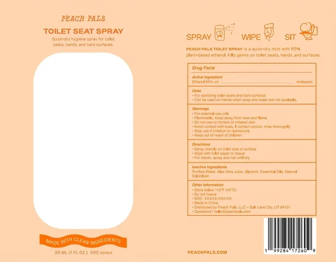 Toiletseatspray packaging