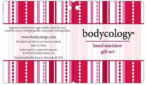 BodycologyHand Sanitizer Gift Set 포장