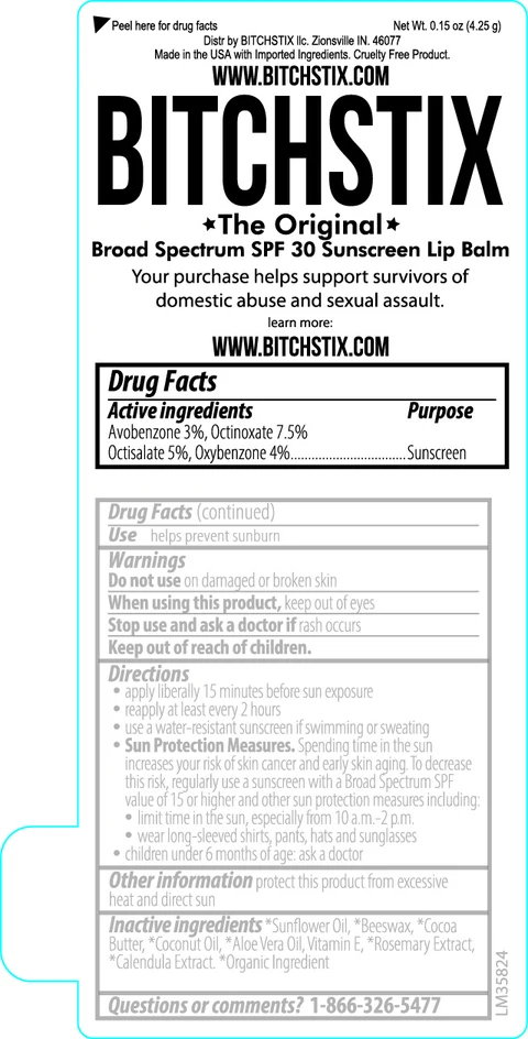 Bitchstix The Original SPF 30 Sunscreen Lip BalmSPF 30 포장
