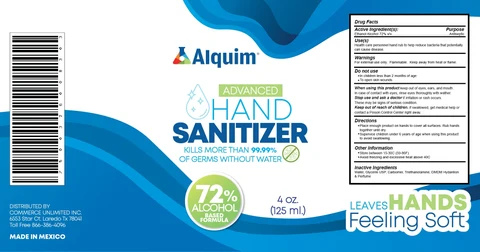 Hand Sanitizer 포장