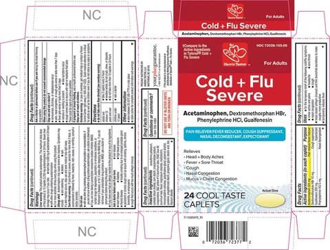 Cold Flu Severe 포장