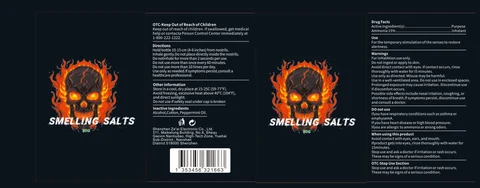smelling salts 포장