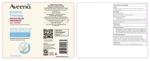 Aveeno Eczema Therapy Rescue Relief Treatment 포장