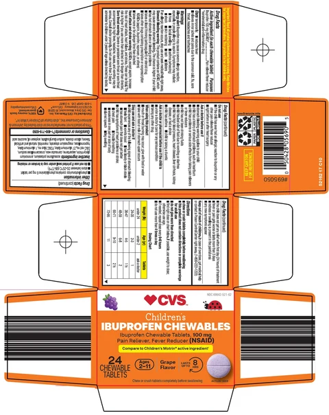 childrens ibuprofen packaging