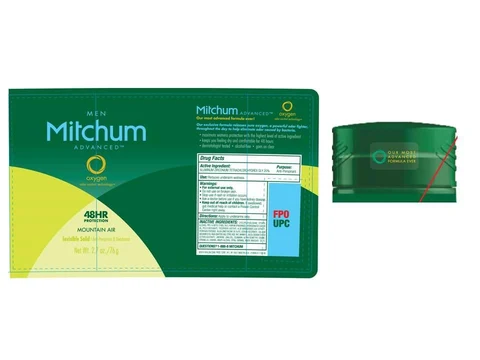 Womens Mitchum Advanced Invisible Antiperspirant DeodorantSolid Powder Fresh packaging
