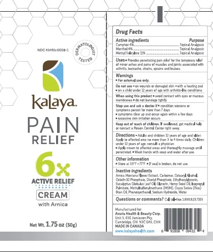KALAYA PAIN RELIEF 6X WITH ARNICA - Pain Relief 포장