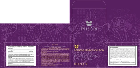 MIZON COLLAGEN POWER FIRMING EYE CREA M packaging