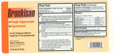 Bronkisan packaging