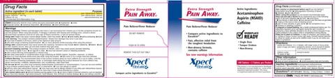Xpect Pain Away packaging