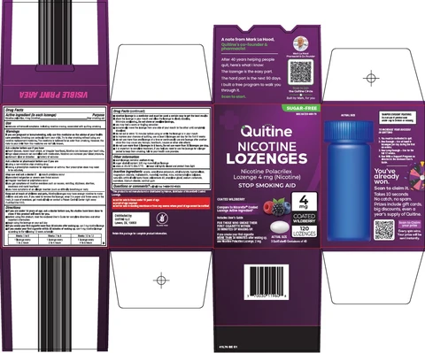 Quitine Nicotine 포장