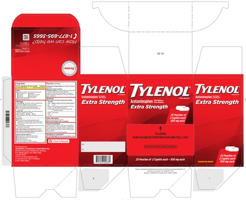 Tylenol Extra Strength 포장