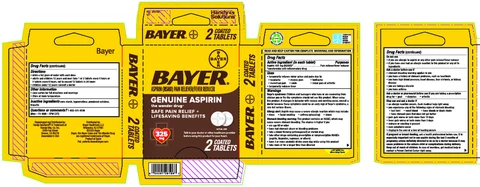 Bayer Genuine Aspirin 포장