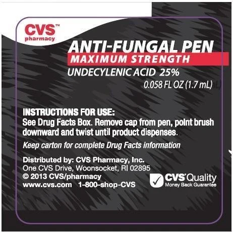 CVS PharmacyAnti-fungal Pen Maximum Strength 포장