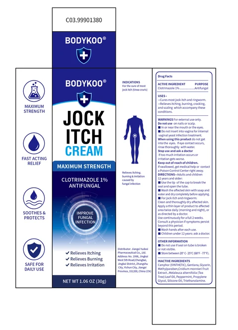 BODYKOO JOCK ITCH Cream 포장