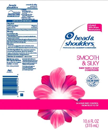 Head and Shoulders ConditionerSmooth and Silky packaging
