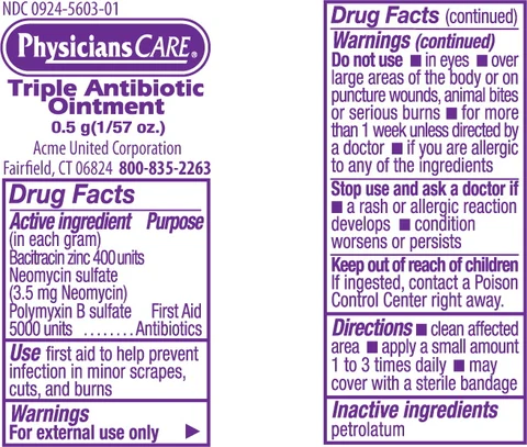 triple antibiotic 포장
