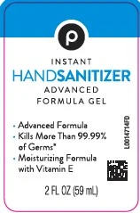 Advanced Hand Sanitizer 포장