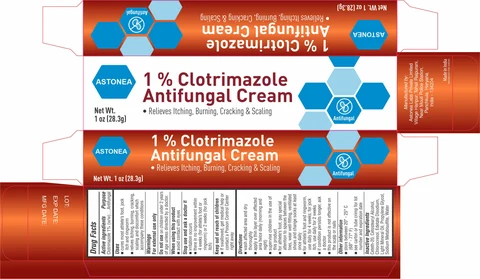 Astonea Clotrimazole 1%Athletes Foot 포장