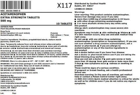 Acetaminophen packaging