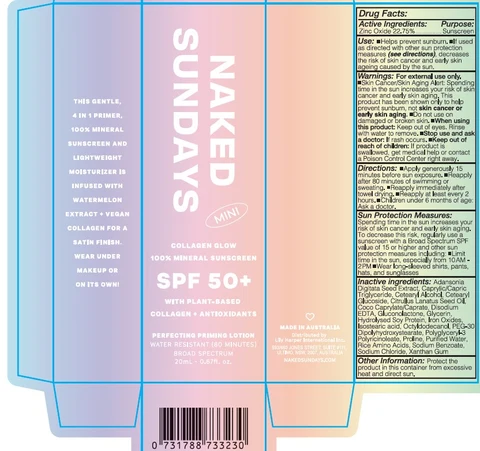 COLLAGEN GLOW MINERAL SUNSCREENSPF 50 packaging