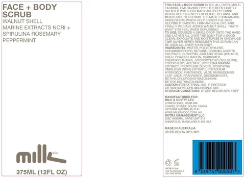 Body Scrub 포장