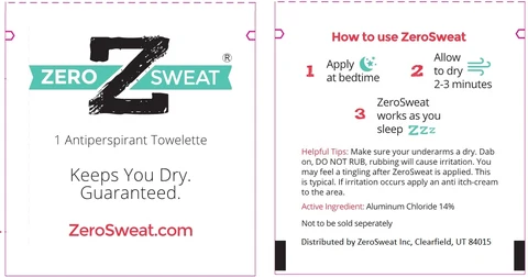 Antiperspirant Towlette 포장