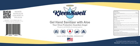 KleenSwell Gel Hand Sanitizer 포장