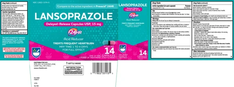 Lansoprazole packaging