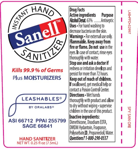 Sanell Hand Sanitizer 포장