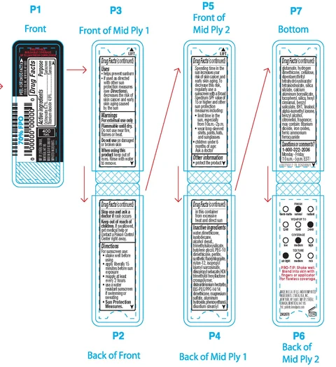 image of back label
