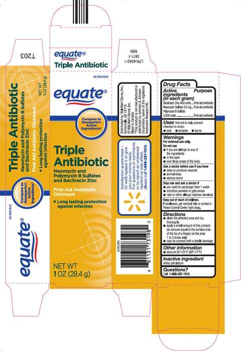 Triple Antibiotic packaging