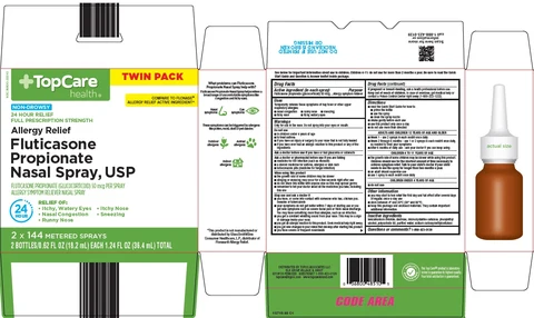 topcare fluticasone propionate nasal 포장