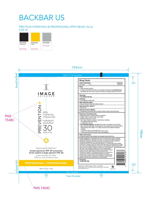 Image Skincare Prevention Plus Daily Hydrating Moisturizer packaging